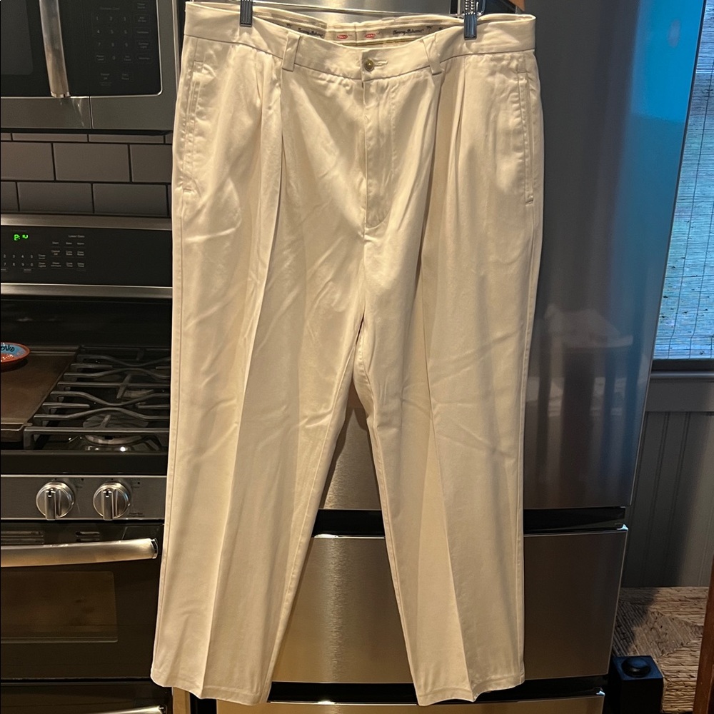 Tommy Bahama Men's Light Tan Chinos